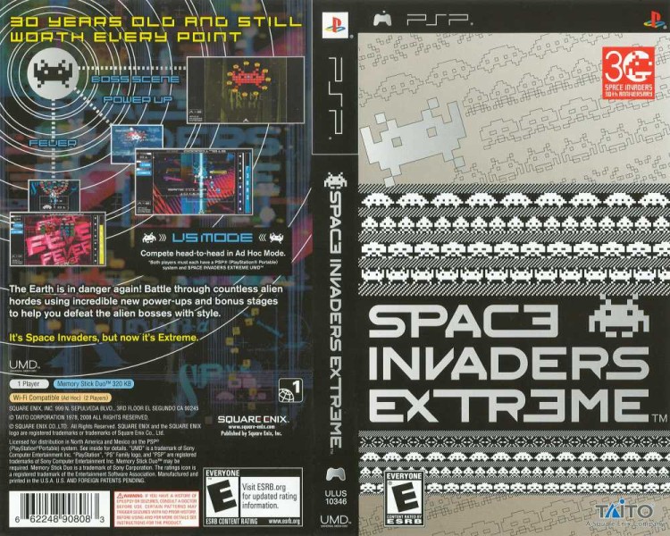 Space Invaders Extreme - PSP | VideoGameX