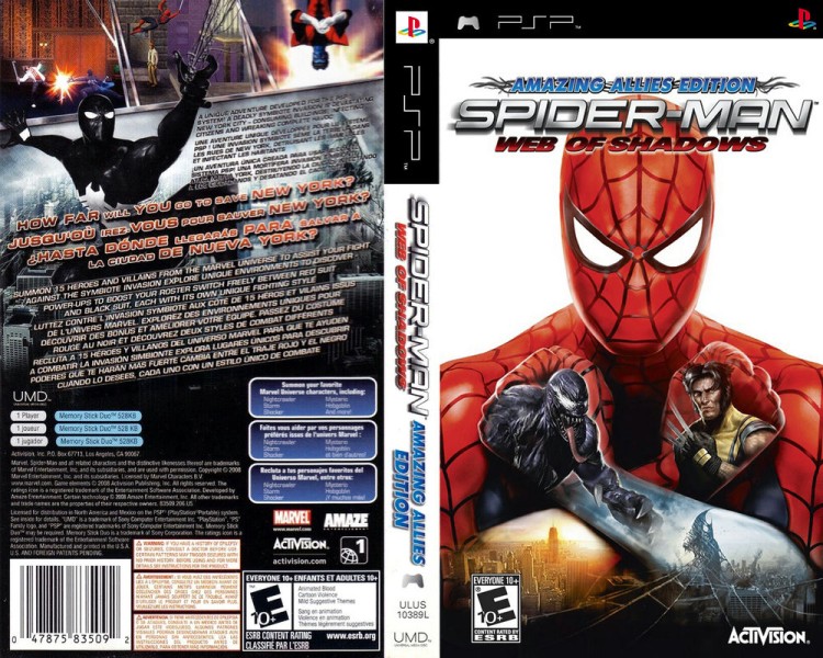 Spider-Man: Web of Shadows - PSP | VideoGameX
