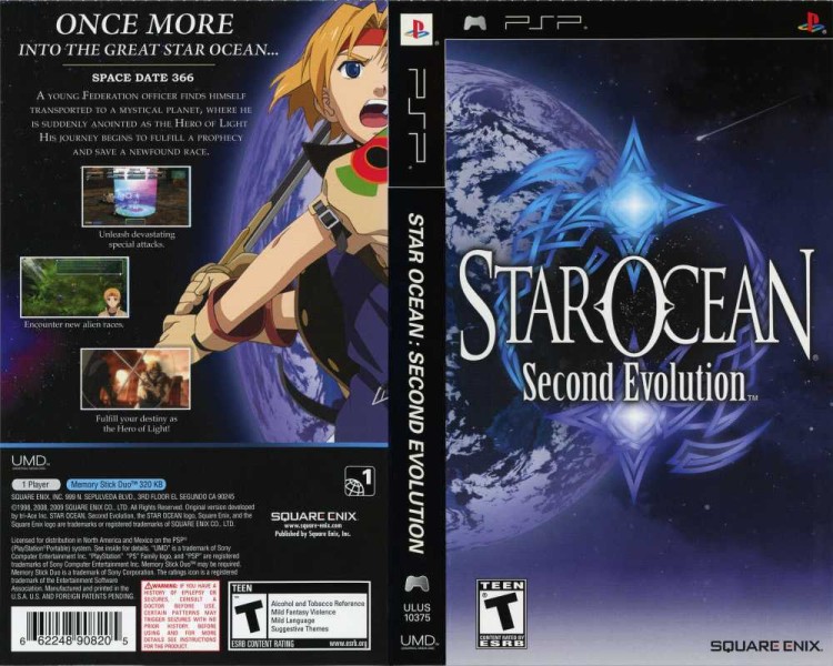 Star Ocean: Second Evolution - PSP | VideoGameX