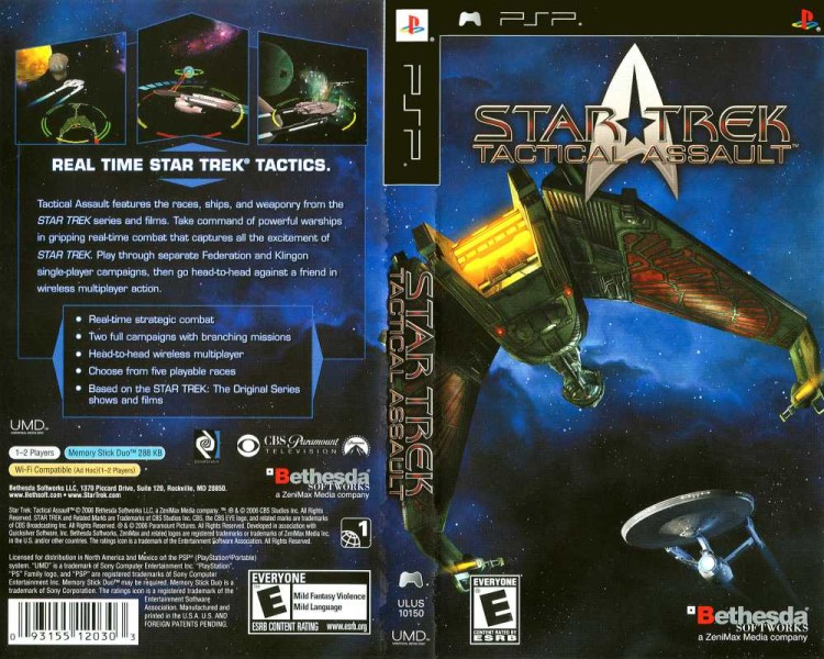 Star Trek: Tactical Assault - PSP | VideoGameX