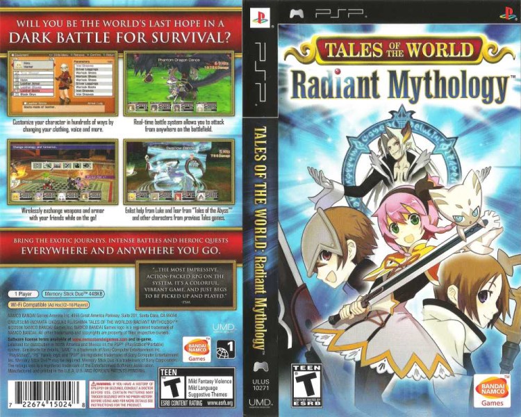 Tales of the World: Radiant Mythology - PSP | VideoGameX