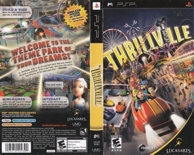 Thrillville - PSP | VideoGameX