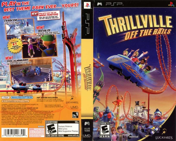 Thrillville: Off the Rails LucasArts - PSP | VideoGameX