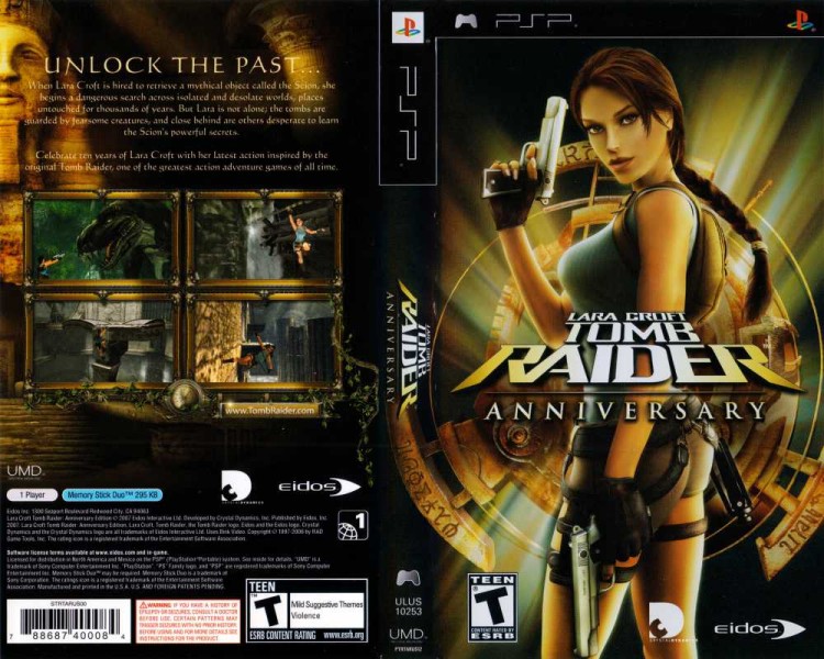 Tomb Raider: Anniversary Eidos Interactive - PSP | VideoGameX