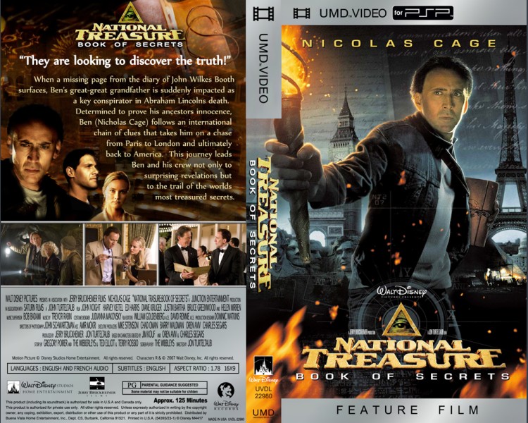 UMD Video - National Treasure 2 Walt Disney - PSP | VideoGameX