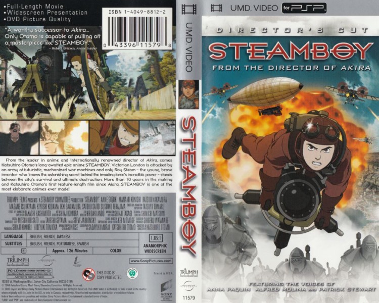 UMD Video - Steamboy: Director's Cut - PSP | VideoGameX