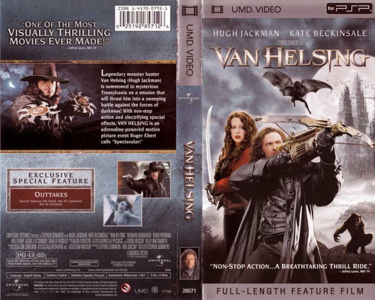 UMD Video - Van Helsing - PSP | VideoGameX