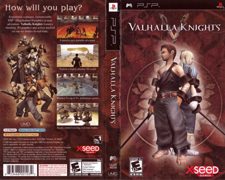 Valhalla Knights - PSP | VideoGameX