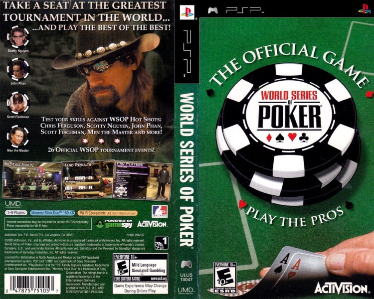 World Series of Poker: The Official Game Activision - PSP | VideoGameX
