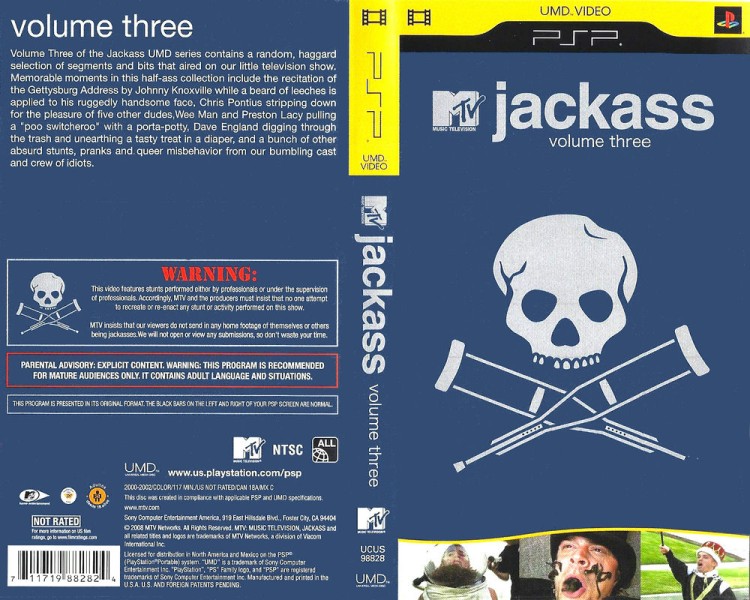 UMD Video - Jackass Vol. Three Sony - PSP | VideoGameX