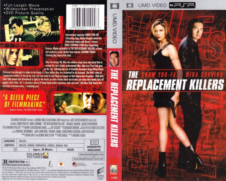 UMD Video - Replacement Killers, The Sony Pictures - PSP | VideoGameX