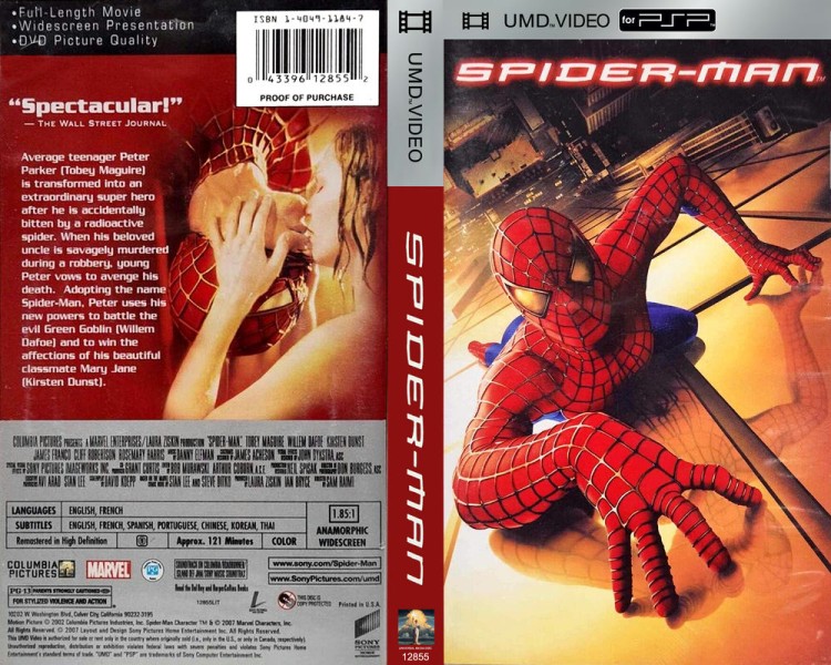 UMD Video - Spider-Man - PSP | VideoGameX