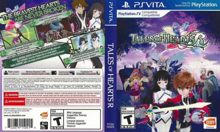 Tales of Hearts R - PS Vita | VideoGameX