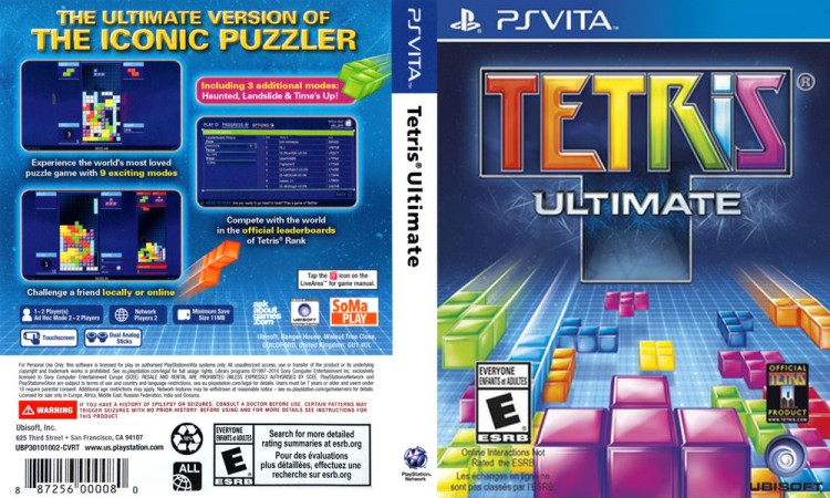 Tetris Ultimate - PS Vita | VideoGameX