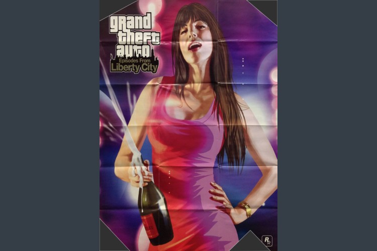 Grand Theft Auto: Episodes from Liberty City Poster / Map - Posters | VideoGameX