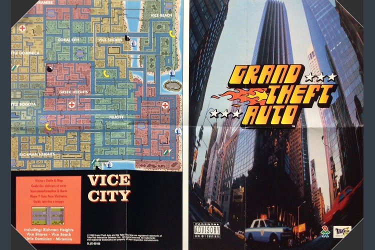 Grand Theft Auto Poster - Posters | VideoGameX