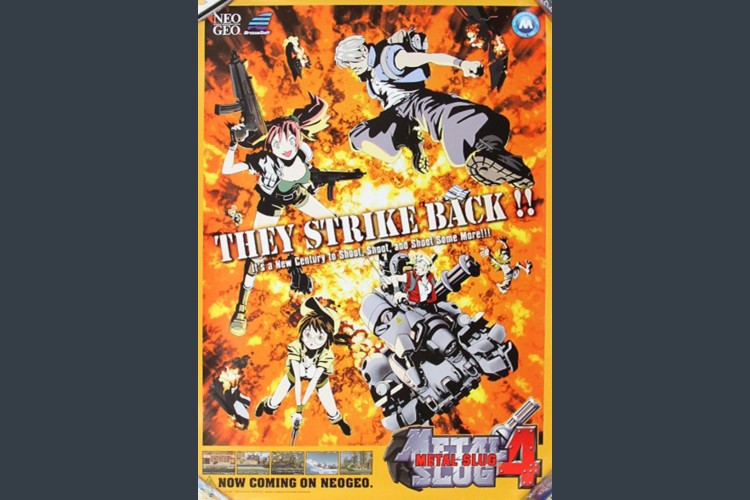 Metal Slug 4 Poster - Posters | VideoGameX