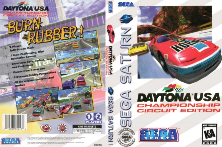 Daytona USA: Championship Circuit Edition - Sega Saturn | VideoGameX