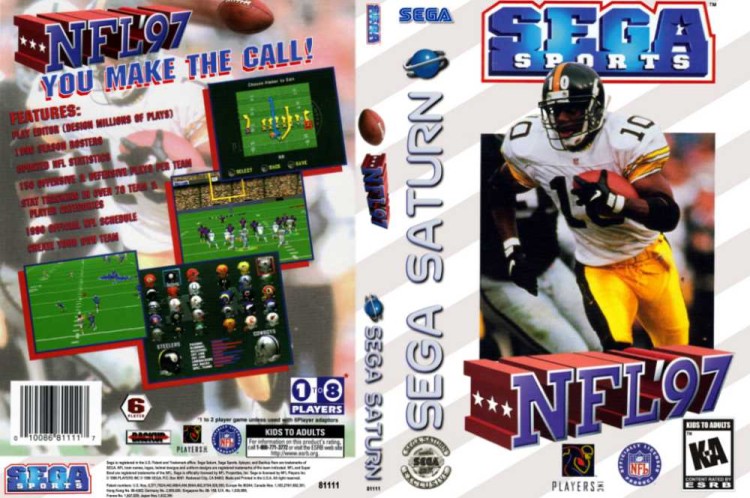 NFL '97 - Sega Saturn | VideoGameX