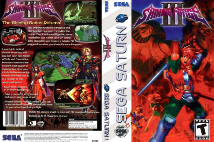 Shining Force III - Sega Saturn | VideoGameX