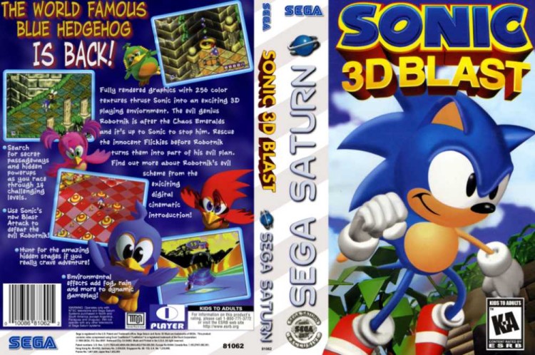 Sonic 3D Blast - Sega Saturn | VideoGameX