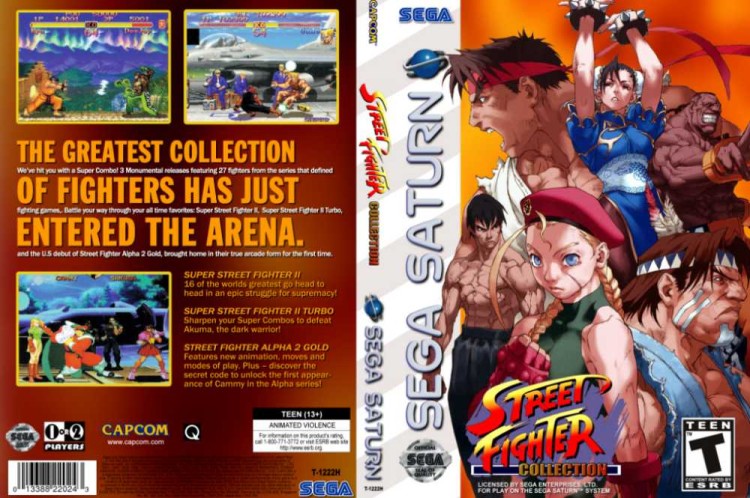 Street Fighter Collection - Sega Saturn | VideoGameX