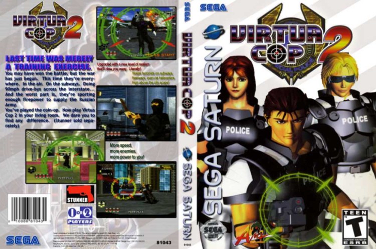 Virtua Cop 2 - Sega Saturn | VideoGameX