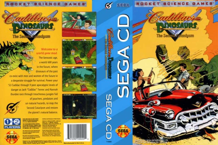 Cadillacs and Dinosaurs: The Second Cataclysm - Sega CD | VideoGameX