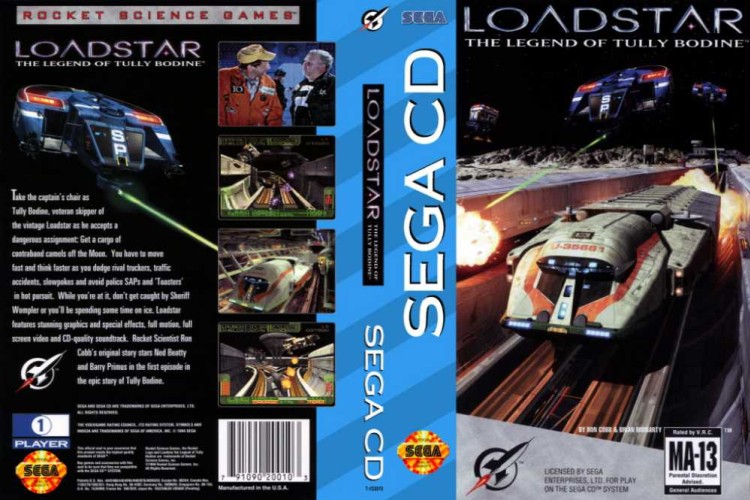 Loadstar: The Legend of Tully Bodine - Sega CD | VideoGameX