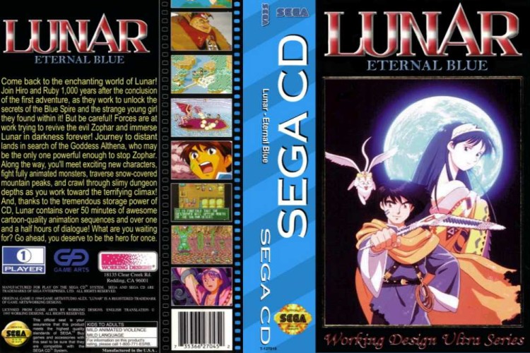 Lunar: Eternal Blue - Sega CD | VideoGameX