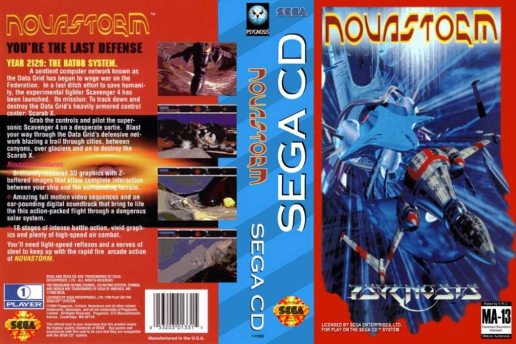 Novastorm - Sega CD | VideoGameX