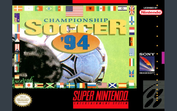 Championship Soccer '94 - Super Nintendo | VideoGameX