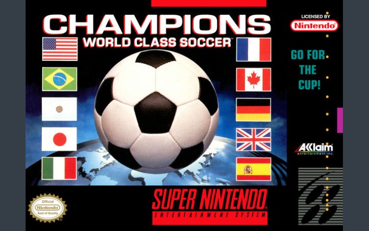 Champions World Class Soccer - Super Nintendo | VideoGameX