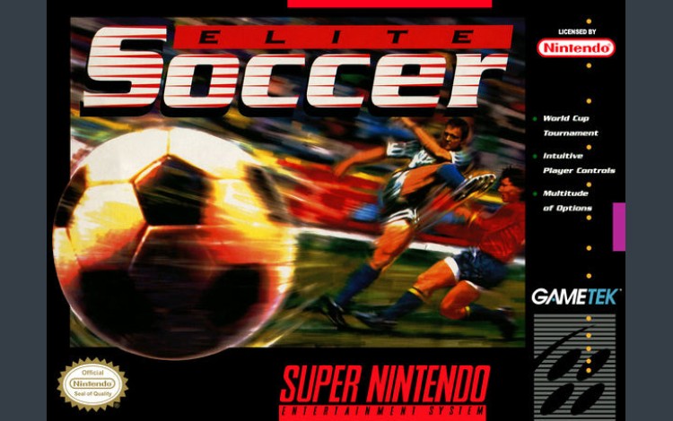 Elite Soccer - Super Nintendo | VideoGameX