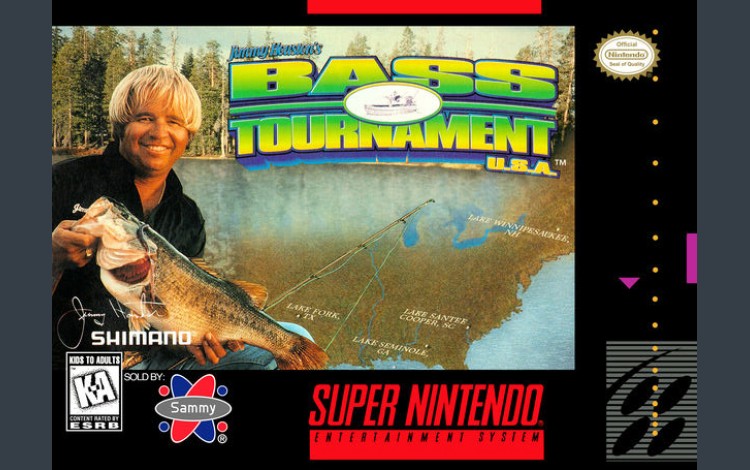 Jimmy Houston's Bass Tournament USA - Super Nintendo | VideoGameX