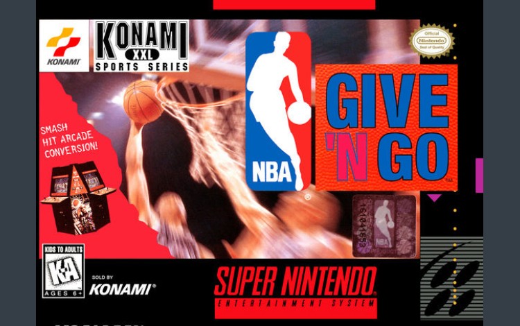 NBA Give 'N Go - Super Nintendo | VideoGameX