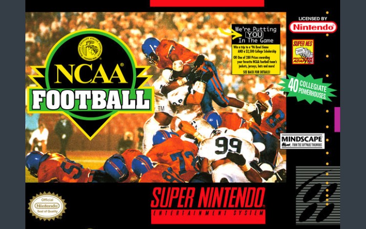 NCAA Football - Super Nintendo | VideoGameX