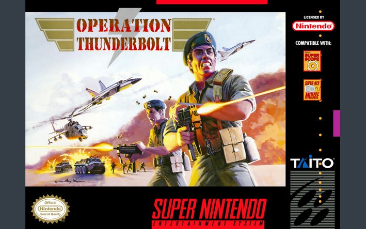 Operation Thunderbolt - Super Nintendo | VideoGameX