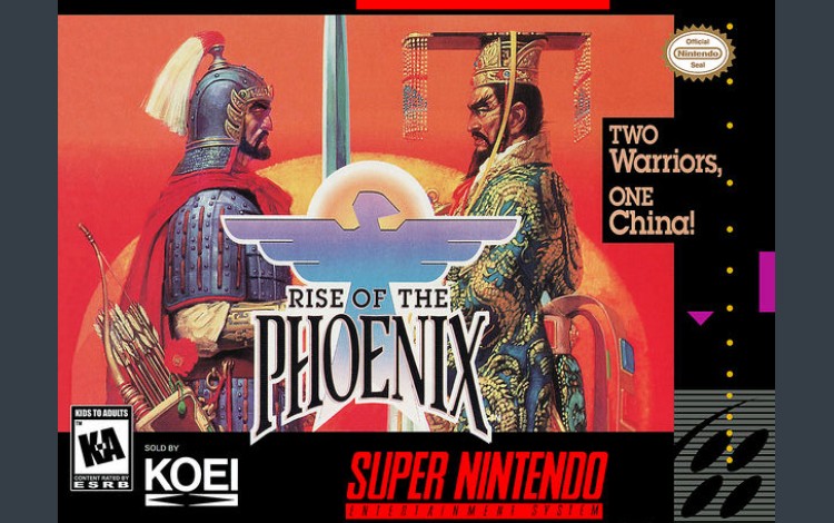 Rise of the Phoenix - Super Nintendo | VideoGameX