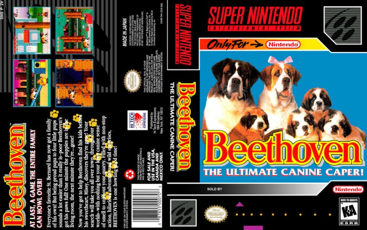 Beethoven: Ultimate Canine Caper! - Super Nintendo | VideoGameX