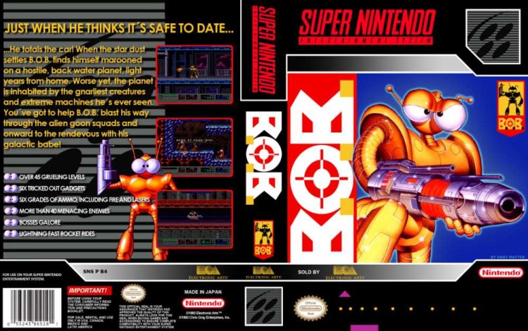 B.O.B. - Super Nintendo | VideoGameX