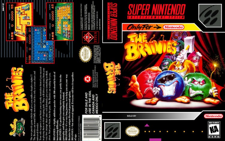 Brainies, The - Super Nintendo | VideoGameX