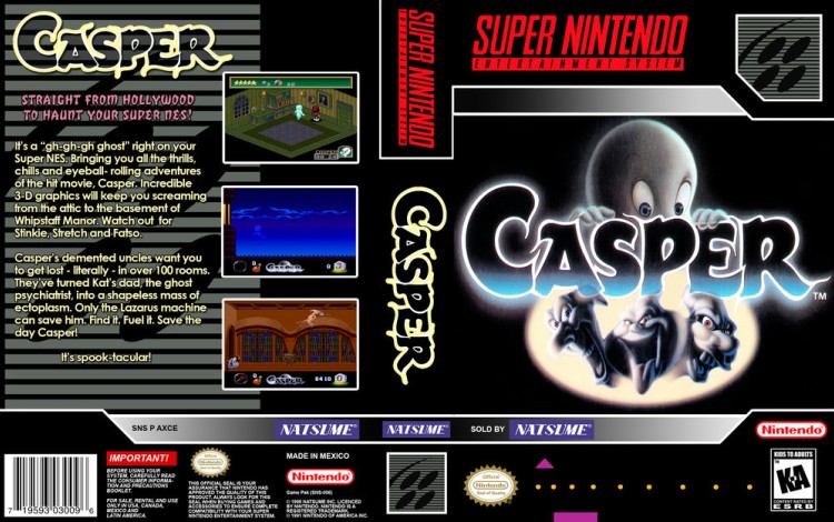 Casper - Super Nintendo | VideoGameX