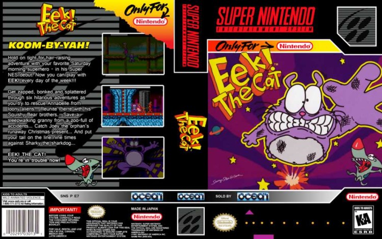 Eek! The Cat - Super Nintendo | VideoGameX