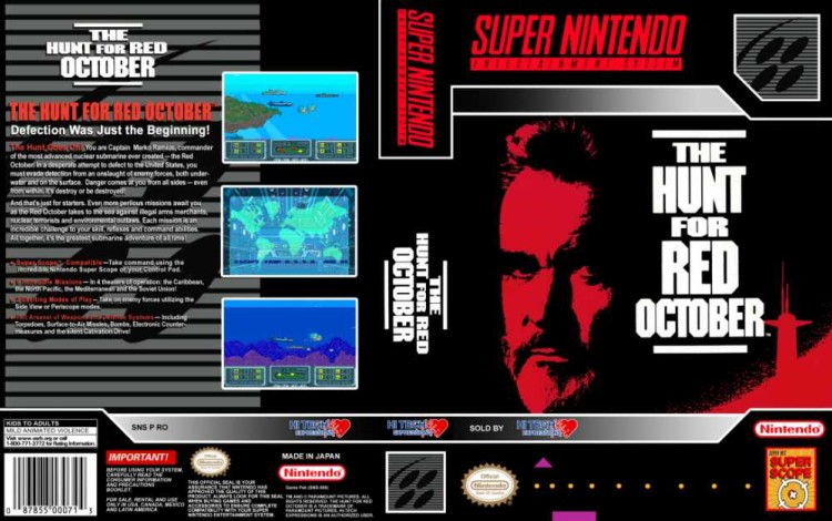 Hunt for Red October, The - Super Nintendo | VideoGameX