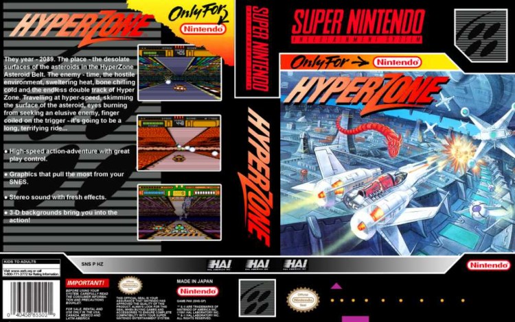 HyperZone - Super Nintendo | VideoGameX