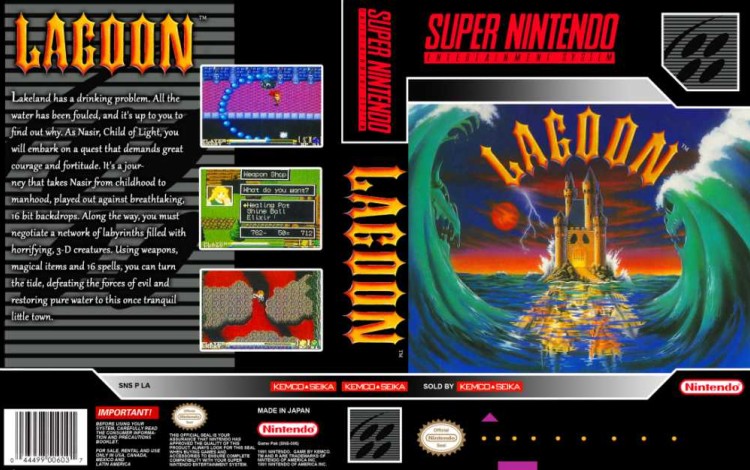 Lagoon - Super Nintendo | VideoGameX