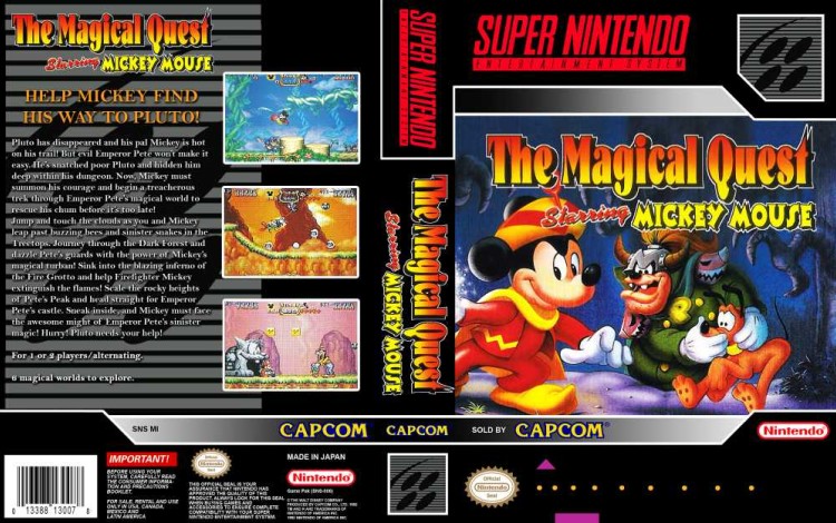 Magical Quest Starring Mickey Mouse - Super Nintendo | VideoGameX