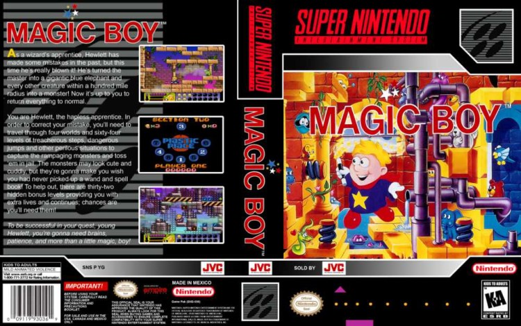 Magic Boy - Super Nintendo | VideoGameX