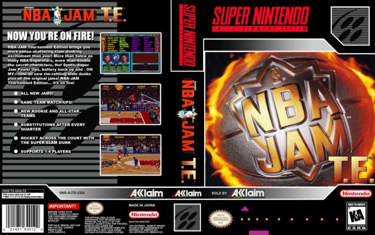 NBA Jam: Tournament Edition - Super Nintendo | VideoGameX